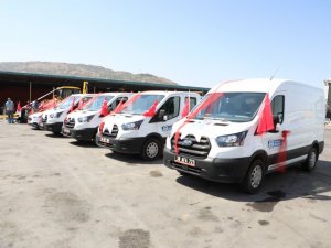 Daha seri hizmet için Melikgazi 10 adet araç satın aldı