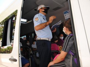 Şanlıurfa’da okul servis araçları denetlendi