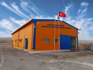 Çorum’da yılda 750 ton tıbbi atık sterilize edilecek
