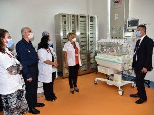 BAÜN Hastanesinde Yenidoğan yoğun bakım ünitesi açıldı
