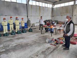 Kütahya’da orman ekiplerine işbaşı bilgi yenileme eğitimi