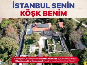 Tevfik Göksu’dan İmamoğlu’na "Rumeli Hisarı’na köşk" sorusu