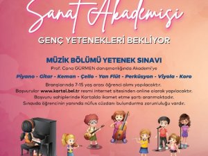 Kartal Belediyesi Sanat Akademisi genç yetenekleri bekliyor