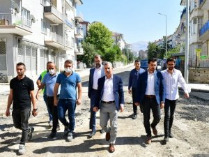 Başkan Çınar değişim ve dönüşüm yatırımlarını inceledi