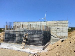 Datça Reşadiye’ye yeni içme suyu deposu