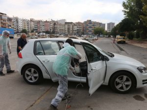 Efeler Belediyesi’nden servis araçlarına dezenfeksiyon