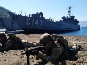 MSB: “Amfibi Görev Grup Komutanlığı Harekâta Hazırlık Eğitimleri başarılı şekilde icra edildi”