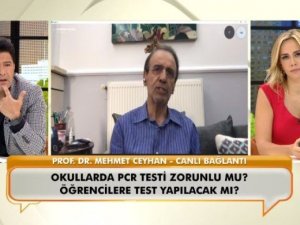 Prof. Dr. Mehmet Ceyhan: “Aşı karşıtlarının içinde bir tane bilim insanı yok”