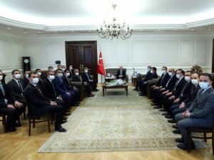 Bakan Soylu, mülkiye müfettişlerini kabul etti