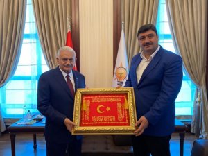 AK Parti Genel Başkanvekili Yıldırım ve Başkan Oğuz Kahramankazan’ı konuştu