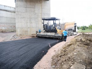 Ataevler’de asfalt çalışmaları tamamlandı