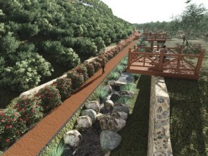 İzmir Büyükşehir’den kuraklığa karşı “yağmur bahçeleri”