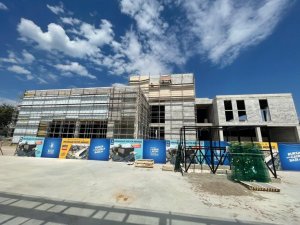 Kültür merkezinde çalışmalar hızlandı