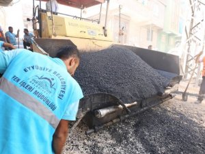 Eyyübiye Belediyesi asfalt atağını sürdürüyor