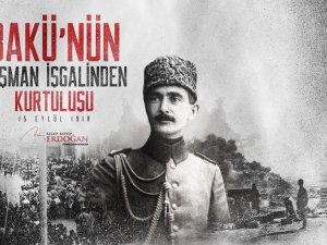 Cumhurbaşkanı Erdoğan, Bakü’nün işgalden kurtuluş yıl dönümünü kutladı