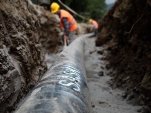 SASKİ ilçelerde alt yapı çalışmalarına aralıksız devam ediyor