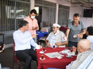 Başkan Kocaman, Kartepe esnafıyla bir araya geldi