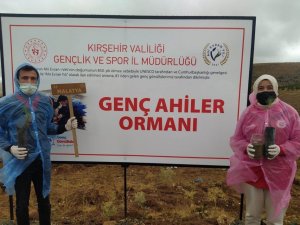 Malatya’dan Kırşehir’e Ahi fidanı