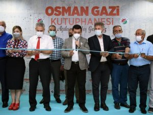 Osman Gazi Kütüphanesi açıldı