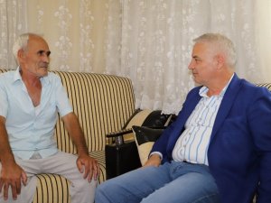 Başkan Bilgin’den İlyas Çetin’e ‘Geçmiş olsun’ ziyareti