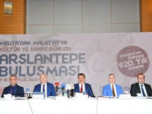 Melita’dan Malatya’ya Kültür ve Sanat Günleri Arslantepe buluşması için basın toplantısı gerçekleştirildi