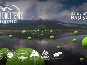Ağrı Dağı temalı ’Ulusal Tenis Turnuvası’ başlıyor
