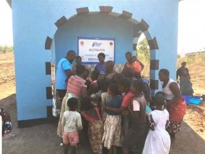 TDV Kütahya Şubesi Malawi’de su kuyusu açtı