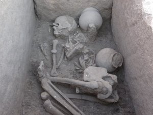 Çayönü Höyüğü’nden sandık tipi mezar çıktı