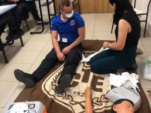 Kırklareli’nde İnfaz Koruma Memurlarına ilk yardım eğitimi verildi