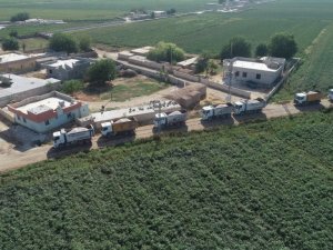 Eyyübiye kırsalda yol yapım çalışmaları devam ediyor