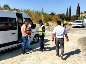 Söke’de okul servis araçlarına sıkı denetim