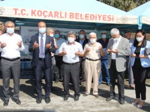 Koçarlı Belediyesi Merhum Menderes için hayır yaptı