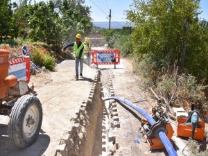 MESKİ, Mut Tuğrul Mahallesine yeni içmesuyu hattı kazandırıyor