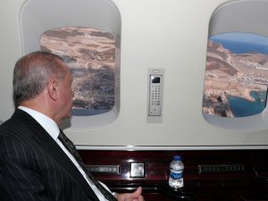Cumhurbaşkanı Erdoğan, Akkuyu NGS sahasında incelemelerde bulundu
