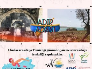 Van Gölü’nün Adır Adası’nda yüzme festivali düzenlenecek