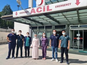 Selendi Devlet Hastanesine atanan doktorlar göreve başladı