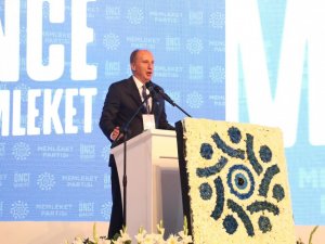 Memleket Partisi Genel Başkanı Muharrem İnce: “Genel başkan olarak cumhurbaşkanı adayı olmak istiyorum, açıklıyorum cumhurbaşkanlığına adayıyım”