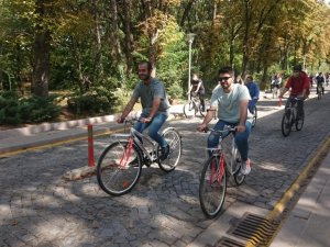 Sağlıklı bir yaşam için pedallar döndü