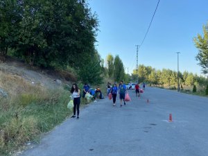 Dünya temizlik gününde Hevsel Bahçelerinde temizlik yapıldı