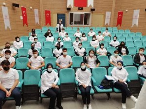 Genç öğrencilere iş sağlığı eğitimi verildi