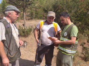 Fahri av müfettişleri yasa dışı avcılıkla mücadele ediyor