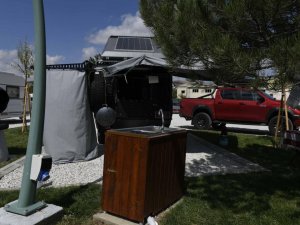 Başkentin karavan parkları kısa sürede karavan tutkunlarının gözdesi oldu