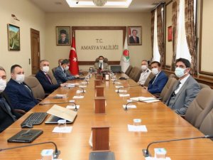 Amasya’da salgınla mücadele ve aşılama çalışmaları masaya yatırıldı