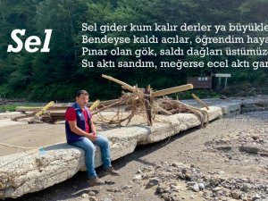 Ayancık Kaymakamından “Sel” şiiri