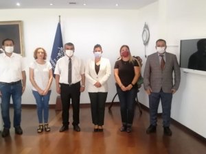 Otizm Derneği yöneticileri Başkan Çerçioğlu ile görüştü