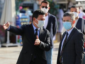 Bodrum Kaymakamı sel ve su taşkını olan bölgeleri teker teker inceledi