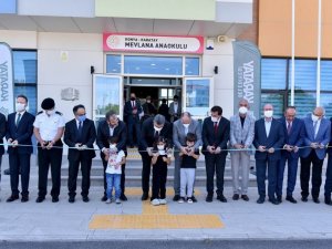 Karatay Belediyesi tarafından yapımı tamamlanan 2 anaokulu hizmete açıldı