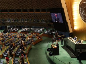 Cumhurbaşkanı Erdoğan, BM 76. Genel Kurulu Toplantısında dünyaya seslendi