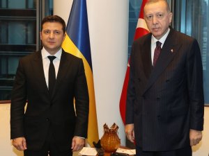 Cumhurbaşkanı Erdoğan, Ukrayna Devlet Başkanı ile görüştü