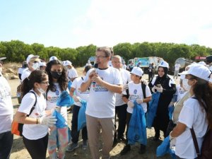 Dünya Temizlik Günü’nde Çiftalan Ormanı temizlendi